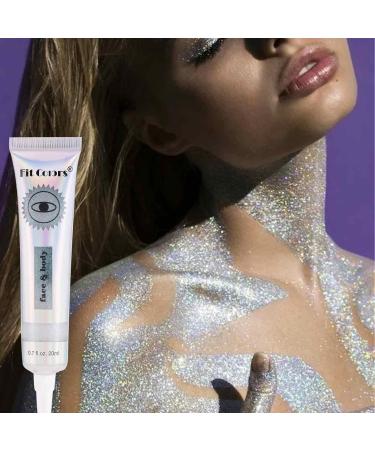 Liquid Eye Shadow - Multi-Functional Liquid Eye Shadow Shiny Festival Style Ultra Pigmented Eye Shadow Puchen 01 - Buy Online on SooperMarket.com