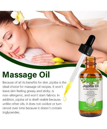 Yecuce Organic Cold Pressed Jojoba Oil | 2.02fl oz | Moisturizing & Multi-Purpose Oil for Face, Body, Hair & Nails | Natural Carrier & Facial Oil for Gua Sha Massage | Men & Women | Pack of 1 - Buy Online on SooperMarket.com