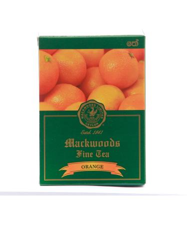 Mackwoods Orange Flavoured Single Estate Black Tea - 25 Enveloped Tea Bags - Buy Online on SooperMarket.com