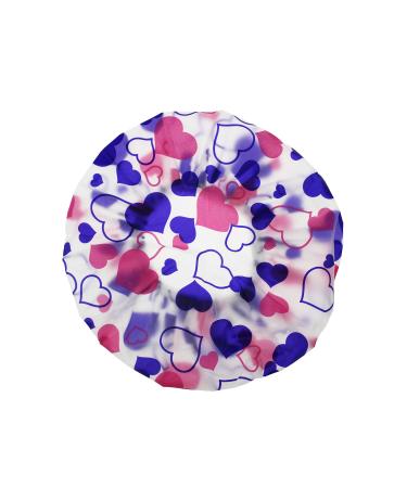 LJY 13-Piece Shower Cap Set - Waterproof Plastic Hair Caps for Women - Perfect for Bathing, Salons, and Spa - Buy Online on SooperMarket.com