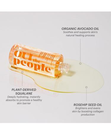 OUI the People FEATHERWEIGHT Hydrating Body Gloss - ORANGE BLOSSOM Serum Oil for Deep Hydration Softens & Firms Skin - Skin Barrier Boosting - 3.3 oz - Buy Online on SooperMarket.com