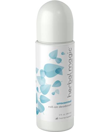 Home Health Herbal Magic Roll-On Deodorant Unscented 3 fl oz (88 ml)