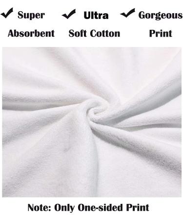 Colorful Mermaid Scale Hand Towel 16x30 - Rainbow Marble Galaxy, Ultra Soft & Absorbent - Buy Online on SooperMarket.com
