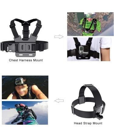 Kuptone 65-in-1 Action Camera Accessories Kit for GoPro, Insta360, AKASO, DJI - Hero 11, 10, 9, 8, 7, 6, 5, 4 - Complete Bundle - Buy Online on SooperMarket.com