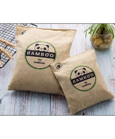 Buy Bamboo Coal Air Purification Bags - Activated Carbon Smell Absorbers for Home & Car (3 Pack 500g Each) - Natural Moisture Fresheners - Buy Online on SooperMarket.com