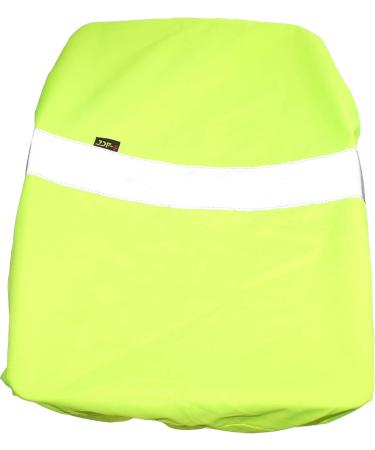 Rain Protection Bicycle Basket Cover - P4B Neon Yellow Water-Repellent with Reflex Strip for Bikes | International Shipping Available - Buy Online on SooperMarket.com