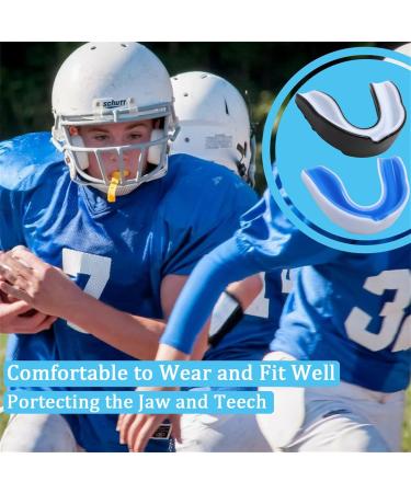 Tooth Protection for Kids Ages 9-15 - 2-Piece Mundsprung Hockey Gear for Boxing MMA Football & Muay Thai - Buy Online on SooperMarket.com