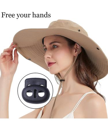 J.CARP 30Pcs Black Plastic Cord Locks End Spring Toggle Stopper - Double Hole Elastic Adjuster for Drawstrings, Bags, Clothing, Paracord - Black - Buy Online on SooperMarket.com