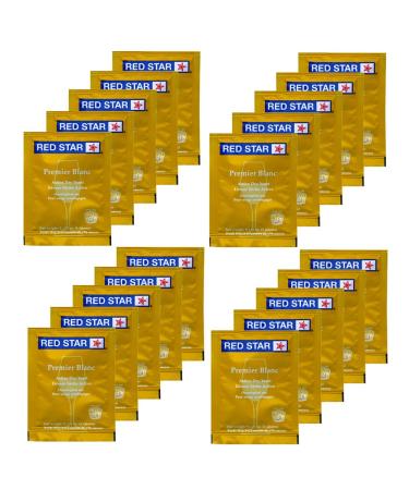 Red Star Premier Blanc Champagne Yeast 2-Packs of 10 (20 Total)