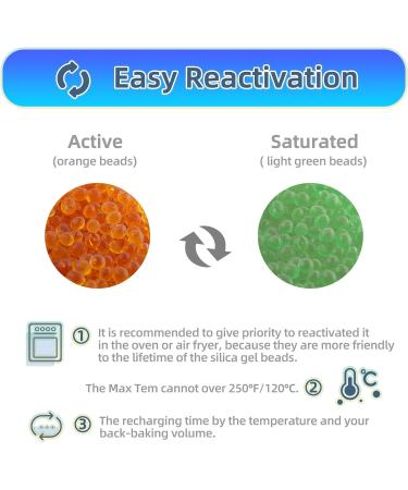 Wisesorb 500g Rechargeable Desiccant Canister - Indicating Silica Gel Moisture Absorber for Gun Safe & Storage - Portable Dehumidifier - Buy Online on SooperMarket.com