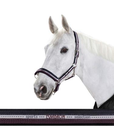 Eskadron Standard Halter PIN Buckle striped Thoroughbred