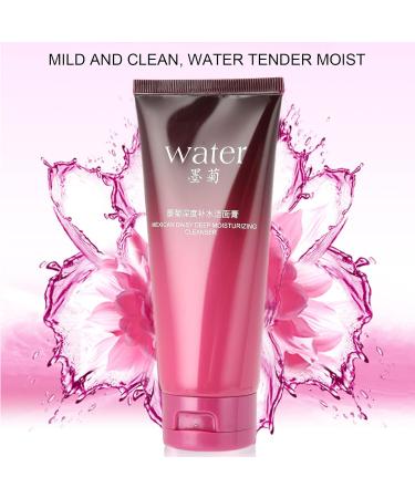 Deep Cleansing Foam 100g Facial Cleanser Oil Control Pore Shrinking Blackhead Cleanser and Makeup Remover Face Wash Face Cleanser for All Skin Types - Buy Online on SooperMarket.com