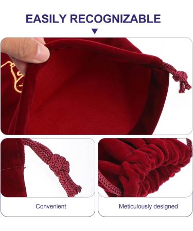 KALLORY 4 Pcs Storage Bag Makeup Travel Bag Drawstring Pouch Drawstring Bag Lining Hair Dryer Supplies - Buy Online on SooperMarket.com
