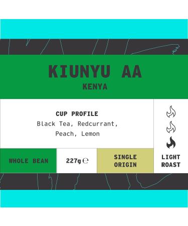 Coffee Beans 227g Bag Whole Bean Coffee Kenya Coffee Beans Black Tea & Fruits Notes 100% Arabica Light Roast AA Grade Speciality Freshly Roasted Single Origin (We Are Coffee Co) Whole Bean 227 g (Pack of 1) - Buy Online on SooperMarket.com