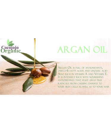 Buy CocoJoJo Argan Oil Hair Treatment - 8 oz | Moroccan Argan Nut Oil for Dry Damaged Hair - Buy Online on SooperMarket.com