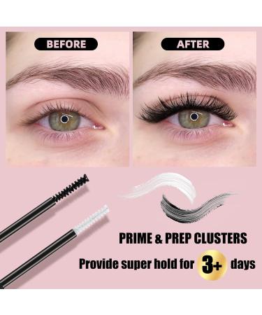 Higu Eyelash Glue - Strong Hold Black Lash Bond & Seal 48-72 Hour Waterproof 2-in-1 Eyelash Sealer 5ml Each - Perfect for DIY at Home (1 Pack) - Buy Online on SooperMarket.com