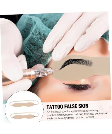 NOLITOY 10pcs Eyebrow Practice Skin Silicone Fake Skin Headband Eyebrow Practice Headband Real Person - Buy Online on SooperMarket.com