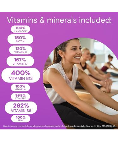 One A Day Multivitamin for Women - Daily Vitamins For Women - Womens Multivitamin With Vitamin A Vitamin C Vitamin D and Zinc for Immune Support Vitamin E B12 Biotin Calcium Iron 90 Tablets 90 count (Pack of 1) - Buy Online on SooperMarket.com
