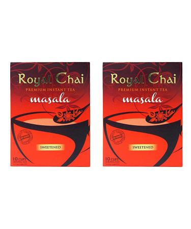 Royal Chai - Premium Instant Tea - Masala (sweetened) 220g x 2