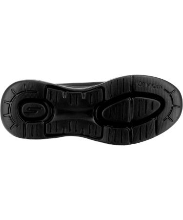 Buy Skechers Men's Go Walk Arch Fit Idyllic Sneaker - 44 EU Black Textile & Synthetic Trim | International Shipping Available - Buy Online on SooperMarket.com