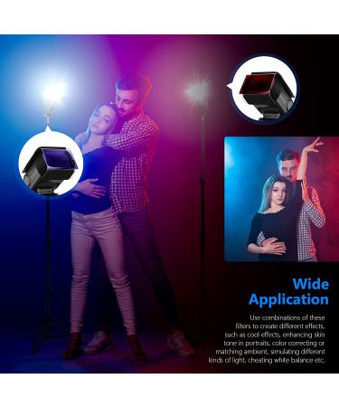 Neewer 35PCS Square Color Gel Filter Kit for Speedlite Flashes - Universal Compatibility - Buy Online on SooperMarket.com