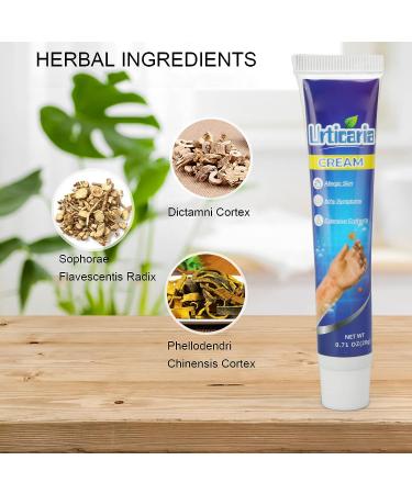 20g Anti-Itch Cream for Urticaria & Pruritus | Adjunctive Treatment for Dry Skin | Soothes Hives & E45 Itch Relief - Buy Online on SooperMarket.com