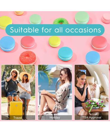 Stalife Travel Makeup Pots for Cream Small Sample Pot for Cosmetics Leakproof Mini Jars Toiletries Moisturiser with Lables (Plastic 6 Pcs) - Buy Online on SooperMarket.com