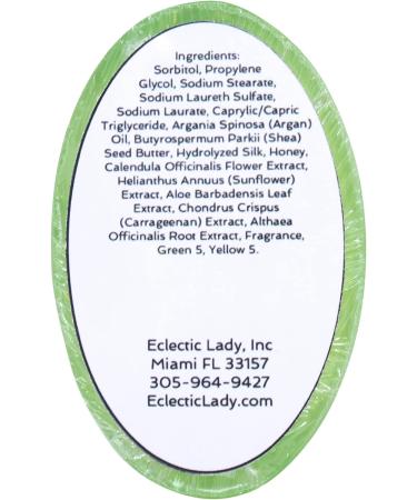 Eclectic Lady Sugared Spruce Shampoo Soap Bar - Pure Argan Oil Silk Protein Honey Protein & Natural Extracts - 4 oz - Buy Online on SooperMarket.com