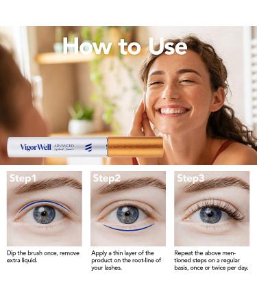 RapidLash Eyelash Growth Serum - 5mL - 6-Month Supply | Boost Eyelash & Eyebrow Growth for Women - Buy Online on SooperMarket.com