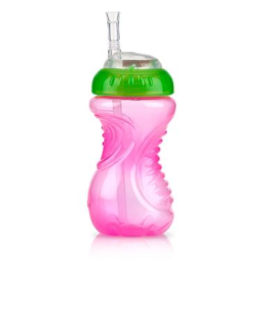 Nuby No-Spill 10oz Cup with Flex Straw - Assorted Colors | Leak-proof Sippy Cup for Toddlers - Buy Online on SooperMarket.com