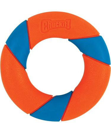 Chuckit! Ultra Ring Flying Disc - High Visibility Rubber Dog Toy for Throw and Fetch - Buy Online on SooperMarket.com