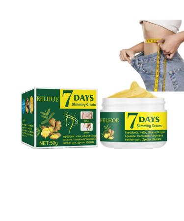 Ginger Fat Burning Cream Ginger Slimming Cream Anti Cellulite Cream Full Body Slimming Weight Loss Cream Perfect for Cellulite Tightening & Slimming