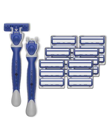 DreamGenius 6-Blade Women's Razors with 2 Handles and 19 Refills - Value Shaver Pack for Non-Slip Travel Carry - Buy Online on SooperMarket.com