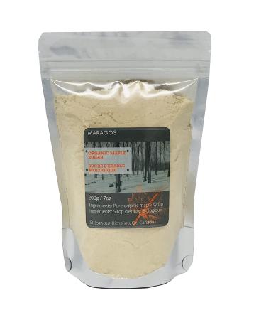 Maragos Organic Maple Sugar, Grade A, 200g