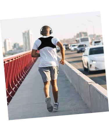 SOESFOUFU Belt Brace Holder Shoulder Rest Support Belt Posture Fixer for Women Polyester Black - Buy Online on SooperMarket.com