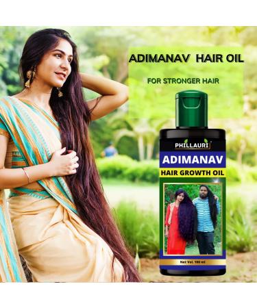 Herbal Hair Oil - Pure Adivasi Formula for Hair Growth & Fall Control | International Shipping - Buy Online on SooperMarket.com