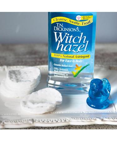 Buy TN Dickinson's Witch Hazel Natural Astringent 16 oz - Best Astringent for Skin Care | Fast International Shipping - Buy Online on SooperMarket.com