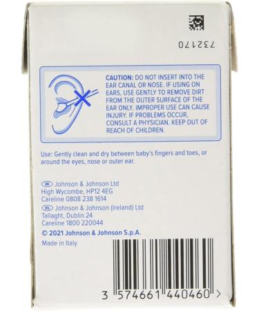 Johnsons Baby Cotton Buds - Gentle 100-Piece Pack - Buy Online on SooperMarket.com
