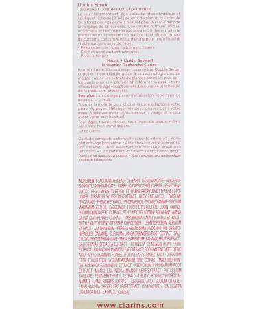 Clarins DOUBLE SERUM 30 ML 30 ml (Pack of 1) - Buy Online on SooperMarket.com