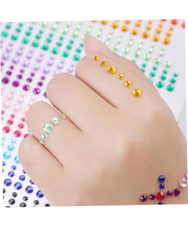 1390 PCS Face Jewels Set - Skin-Friendly Rhinestones for Festivals & Daily Makeup | Self-Adhesive Glitter Kit with Tweezer - Buy Online on SooperMarket.com