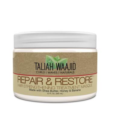 Taliah Waajid Repair and Restore Hair Strengthening Masque 12oz (U128) 12 Fl Oz (Pack of 1)