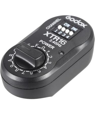 Godox XTR-16 2.4G Wireless Flash Receiver for X1C X1N XT-16 Transmitter - Compatible with Wistro AD360/DE/QT/DP/QS/GS/GT Series - Buy Online on SooperMarket.com