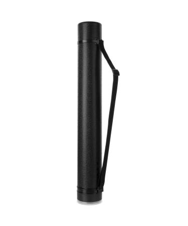 Mr. Pen- Poster Tube Black Extendable Poster Tube with Strap Poster Carrying Case Telescoping Tube Art & Poster Transport Tubes Poster Tubes for Storage Poster Holder Tube Blueprint Tube