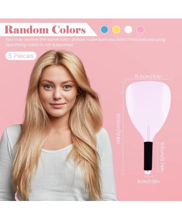 WSERE 5 Pieces Professional Hair Barber Salon Mask Shield  Plastic Hairdressing Haircut Face Protector Mask  Reusable Face Spray Shield Protect Styling Tools  Random Color Hairspray Shield for Face - Buy Online on SooperMarket.com