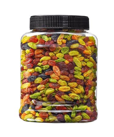 3 types of colored Dried grapes raisins 500g/can dry black currant green grape mixed raisin fruit snacks Assorted Chewing Candy sweet desserts Chinese specialty casual snack gift pack (2can)