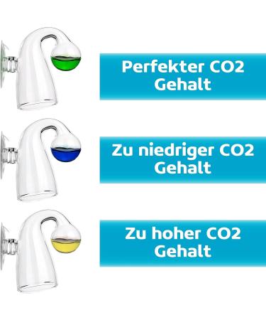 Measury CO2 Continuous Test Aquarium - Accurate 30 ml Drop Checker & Tester for 20 mg/l CO2 Levels - Buy Online on SooperMarket.com