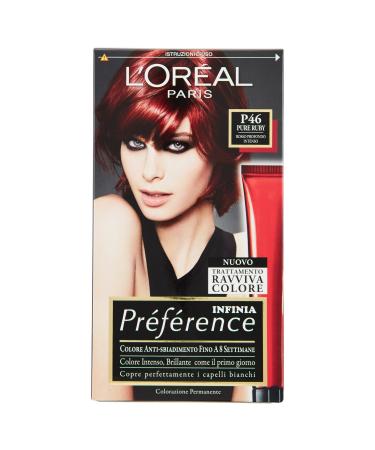 Permanent Hair Dye Color Preference N P 46 Pure Ruby Intense Deep Red