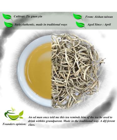 Yan Hou Tang Chinese White Silver Needle Tea Loose Leaf - 100g Natural Premium High Mountain Leaves Antioxidants for Teeth & Skin Health White Tea - Buy Online on SooperMarket.com