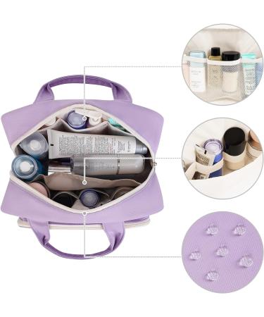 Large Purple Travel Toiletry Bag - Women's Makeup Organizer - Buy Online on SooperMarket.com