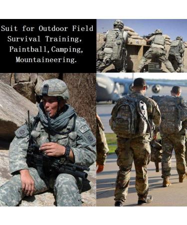 ATBP Tactical 3L Hydration Pack - Military Grade Water Bladder Backpack - Leakproof for Running, Cycling, Hiking - Black - Buy Online on SooperMarket.com